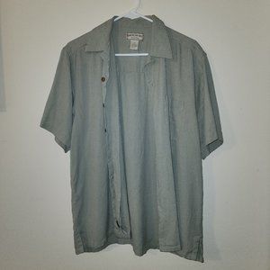 Men's Boca Classic Silk Short Sleeve Shirt M